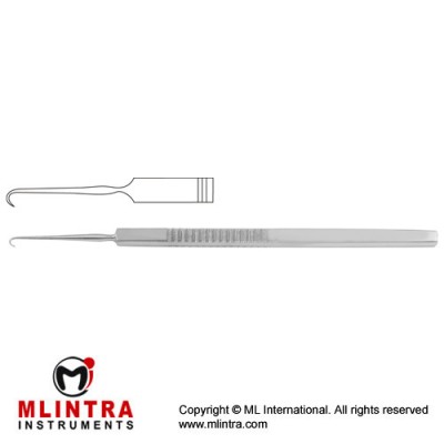 O'Conner Skin Hook Sharp Stainless Steel, 16 cm - 6 1/4"